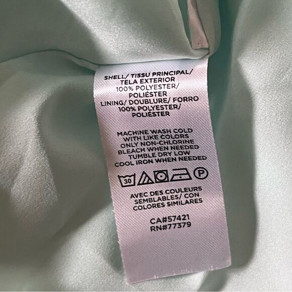 Ann Taylor Green and Blue Bishop Sleeve Sundress - Picture 8 of 8